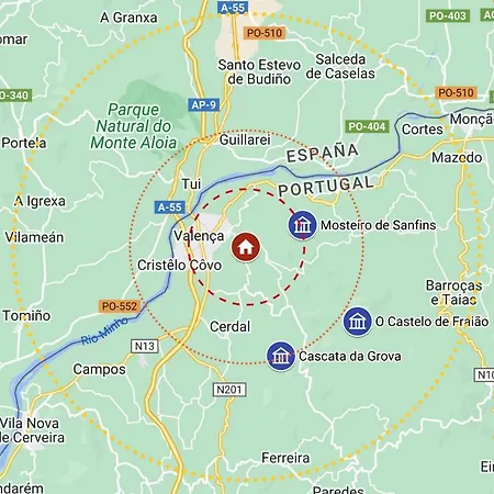Acolhedor Com Piscina Em Valença By Mystay Casa de Férias